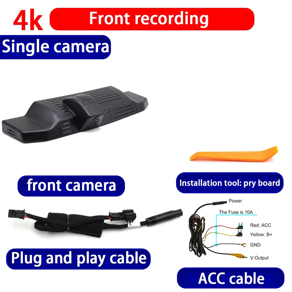 

Видеорегистратор Night Visio 4K UHD Plug and Play Автомобильный видеорегистратор для Land Rover Defender L663 2019 2020 2021 2022 2023 2024