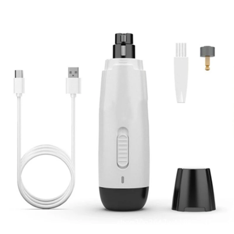 

Dog Nail Grinder With LED Light-Electric Pet Nail Trimmer For Small And Medium Dogs And Cats