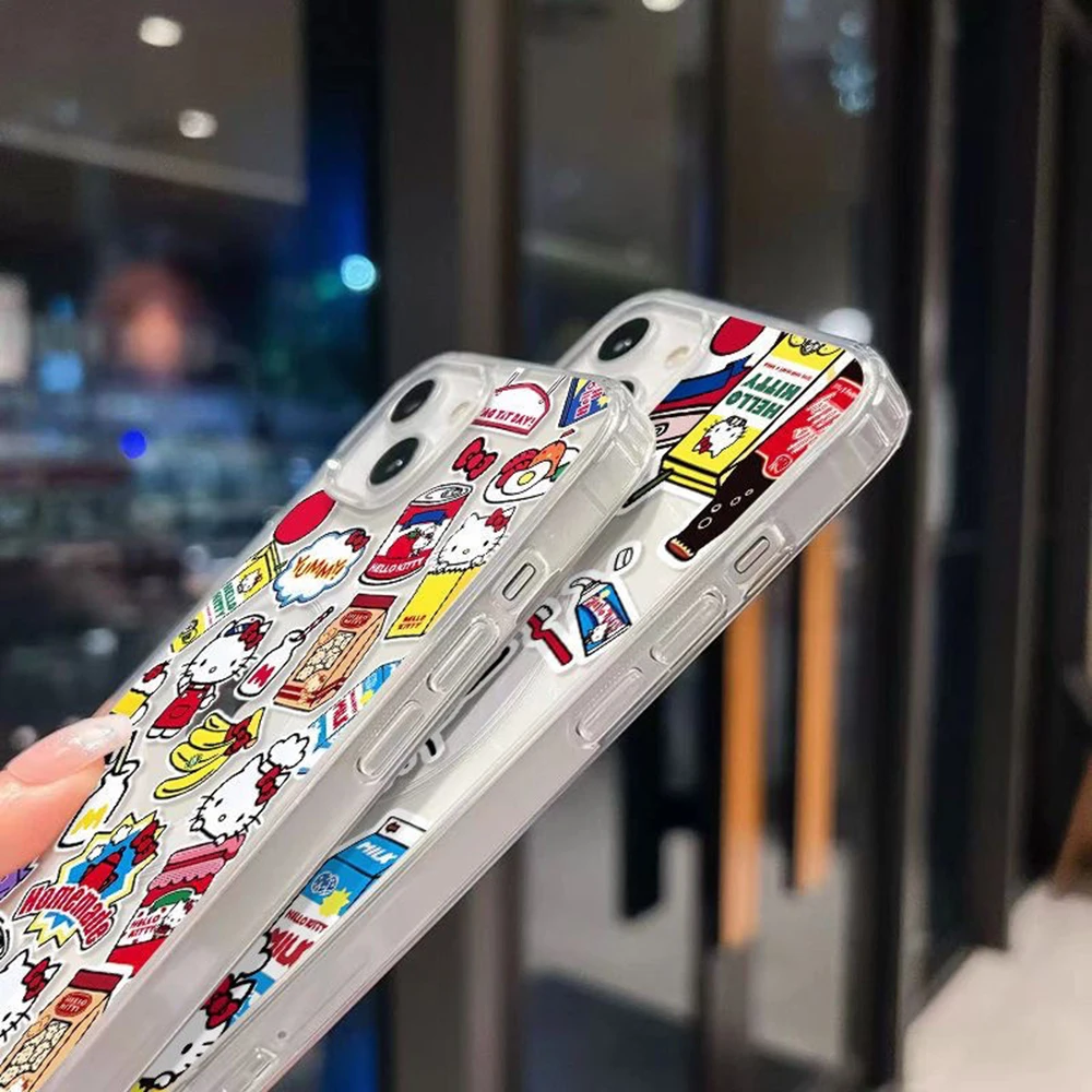 Милый магнитный чехол для телефона Hellos Kittys Magsafe Samsung Galaxy S24 S23 S22 S21 S20 FE Plus Ultra 5G