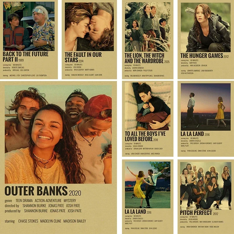 Винтажные постеры из фильма украшение комнаты целлюлозно-фантастическая