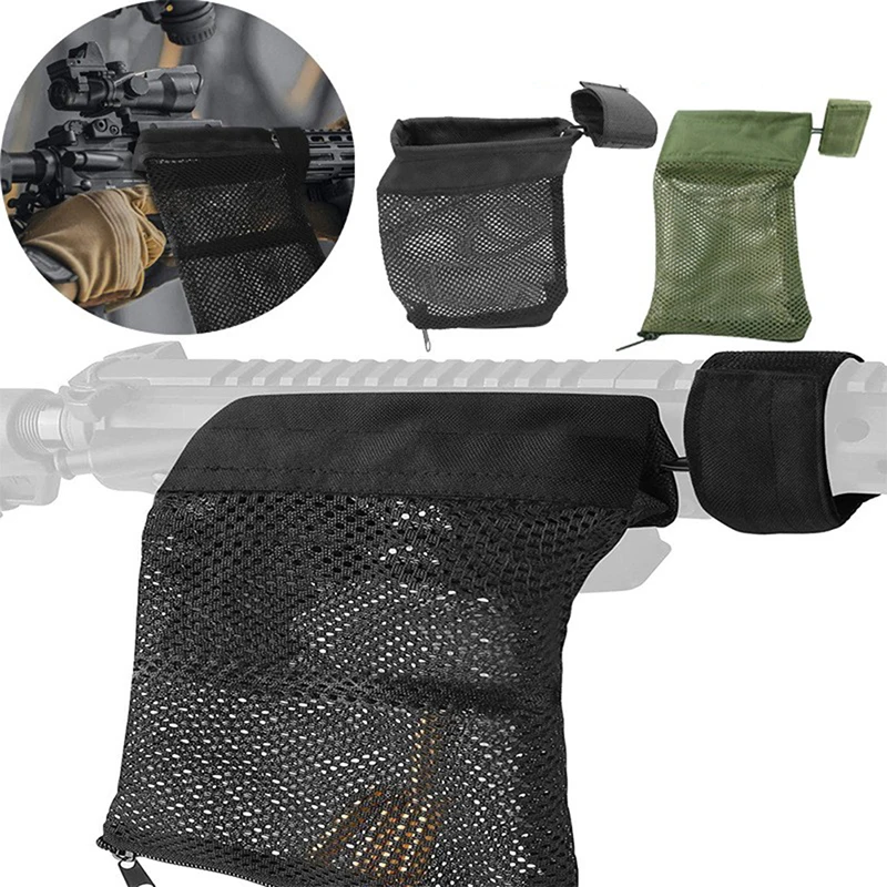 

Латунная сетчатая ловушка для боеприпасов, нейлоновая Сетчатая Сумка для захвата боеприпасов, черная Коллекционная сумка, военное снаряжение для охоты
