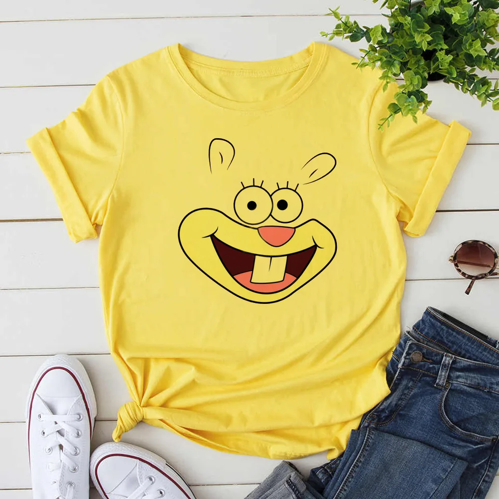 

New Product Launches Lovely Rabbit Cartoon Prints And Personalized Streetwear Shirts Comfortable T-shirts Unisex Fashion T-shirt