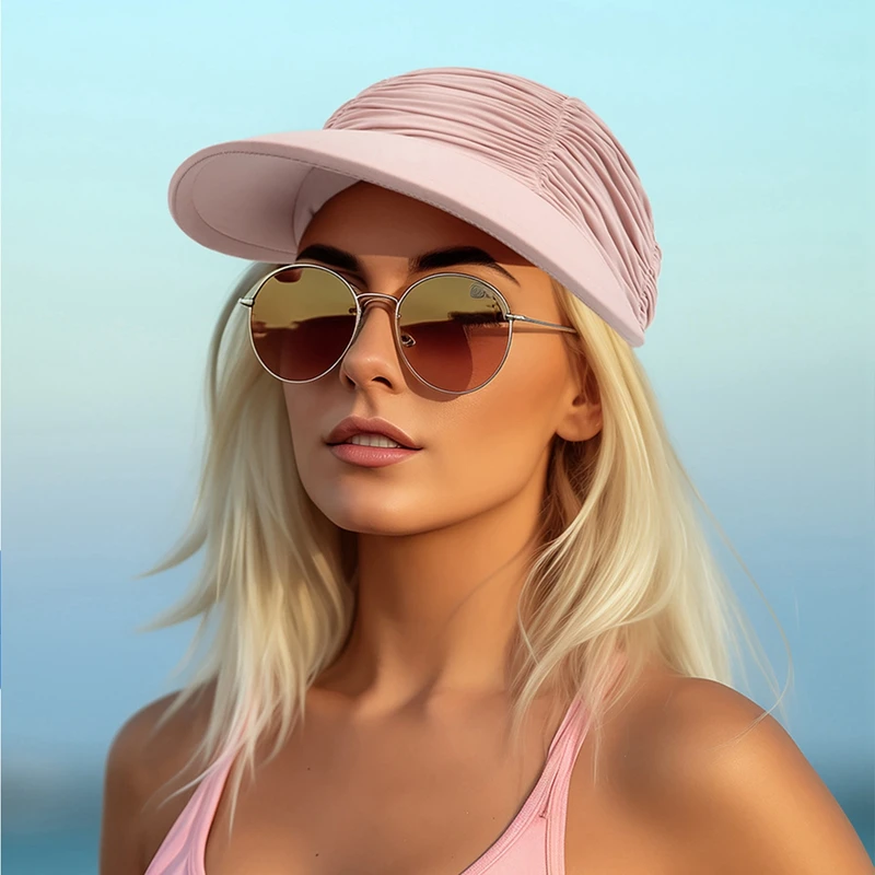 Женская солнцезащитная шляпа с широкими полями для волейбола бейсбола гольфа