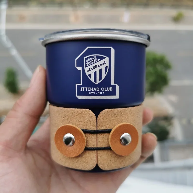 siahad Футбольный клуб Логотип 1ttihad Чашка из нержавеющей стали Кофейная кружка 300 мл