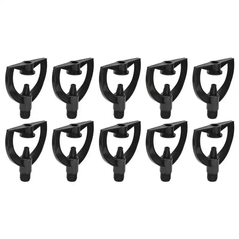 

Refraction Nozzle 800-1300L/H Watering 0.15-0.3Mpa Lawn Sprinkler G1/2in Male Thread 3 ~ 6meter Spraying Radius for Greenhouse