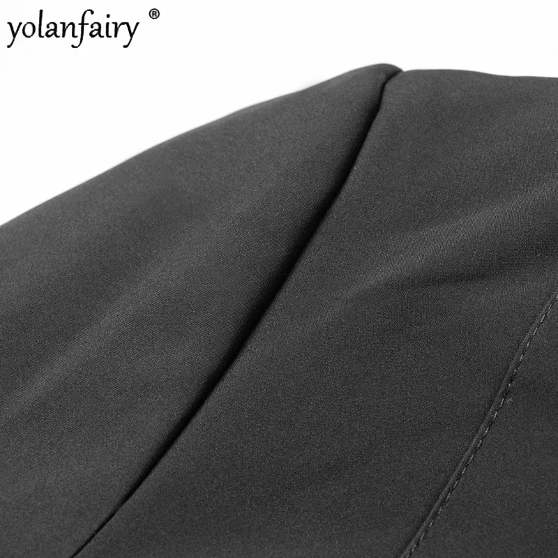 Новые зимние парки мужские пальто из цельного норкового меха мужская куртка с