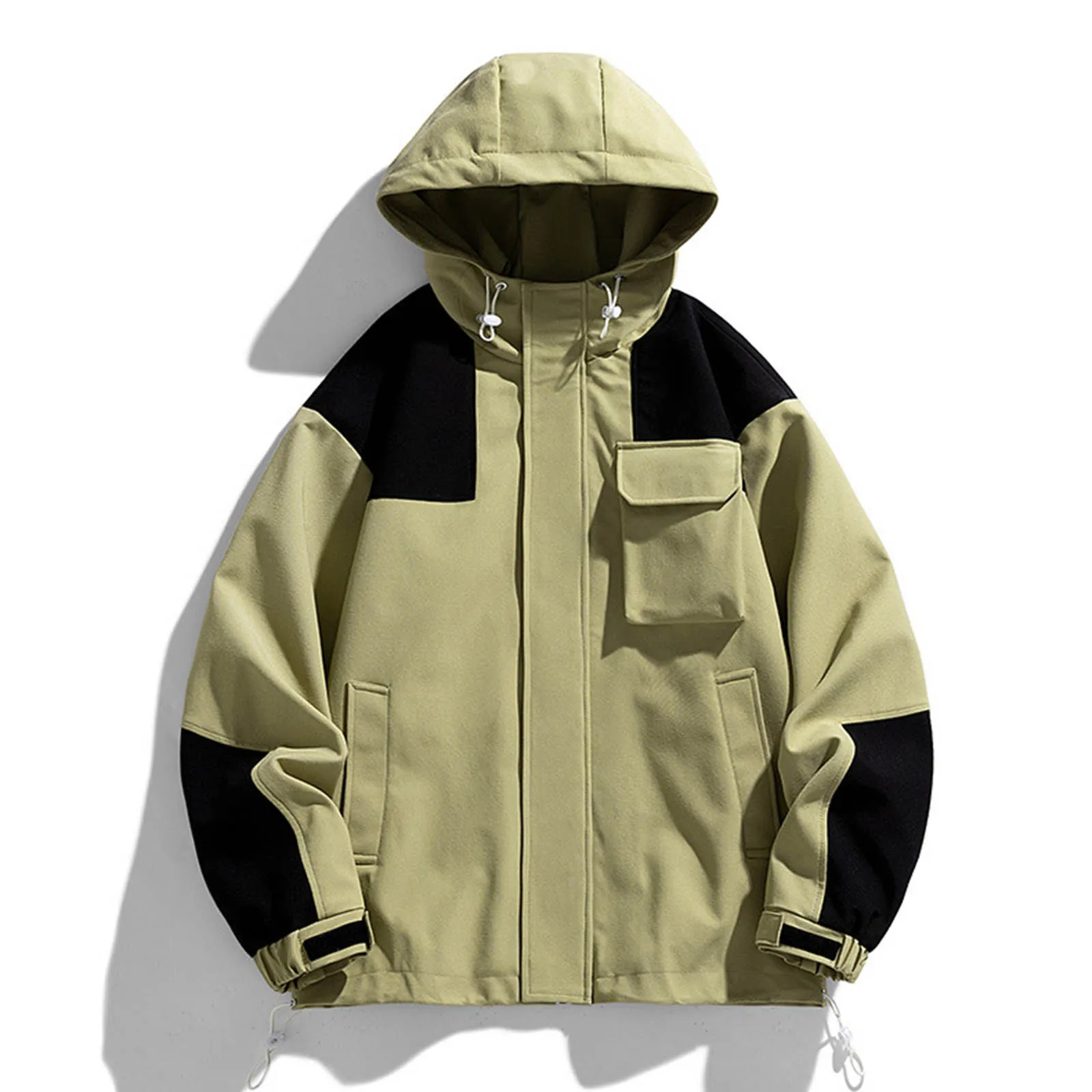 

Куртка Мужская ветрозащитная, с длинным рукавом, на осень/зиму