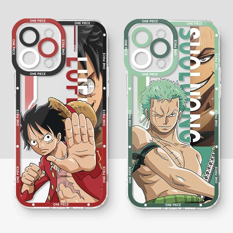 

Cover Case One Piece Dragon Ball Anime for Xiaomi Redmi Mi 11 Lite 5G 11T 9A 9C 9 10 X3 X4 PRO NFC GT 4G M3 Soft Tpu Clear