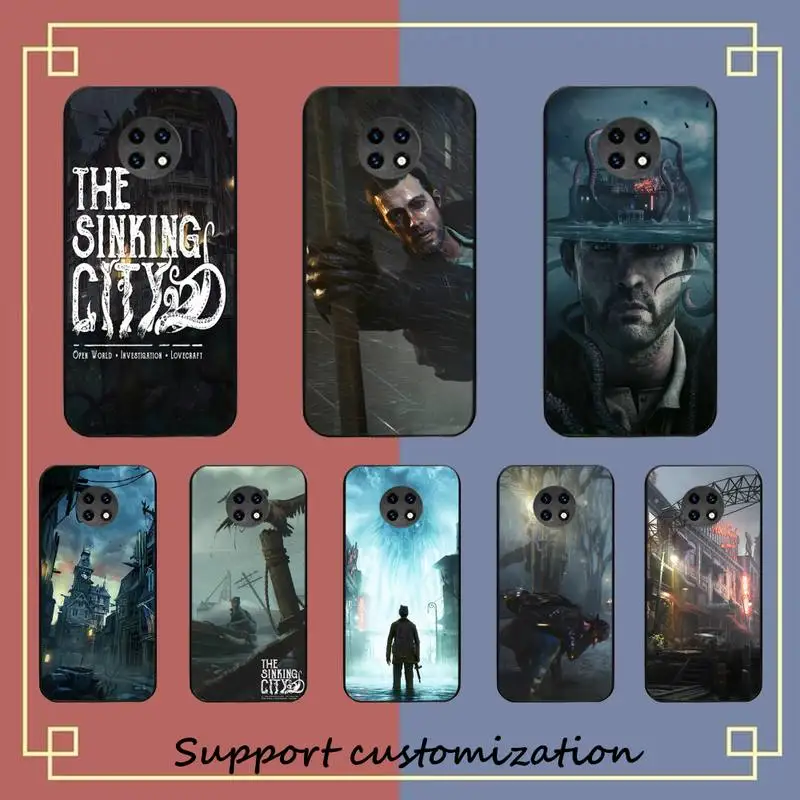 

FHNBLJ The Sinking City Phone Case for Redmi 8 9 9A for Samsung J5 J6 Note9 for Huawei NOVA3E Mate20lite cover
