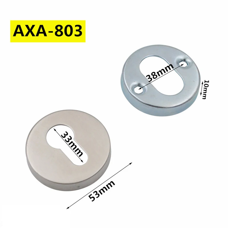 

1 шт., крышка из нержавеющей стали 304 для внутреннего замка двери, аксессуары для цилиндра, декоративная крышка