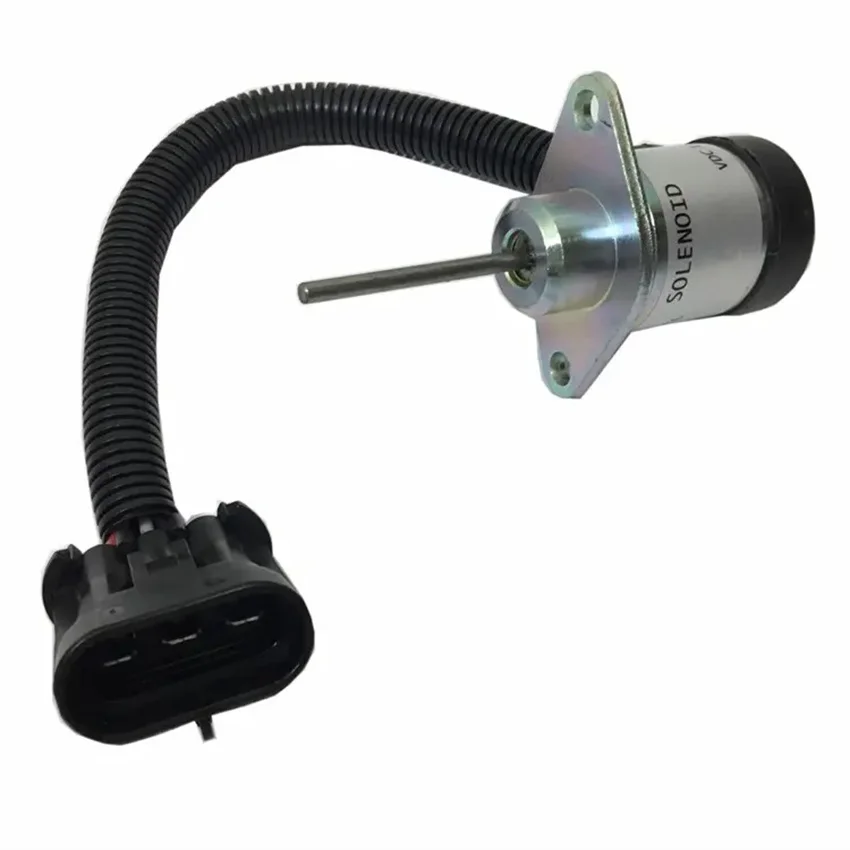 Соленоид топлива 12 В 6691313 Для экскаватора-погрузчика B300 BL370 с бортовым поворотом