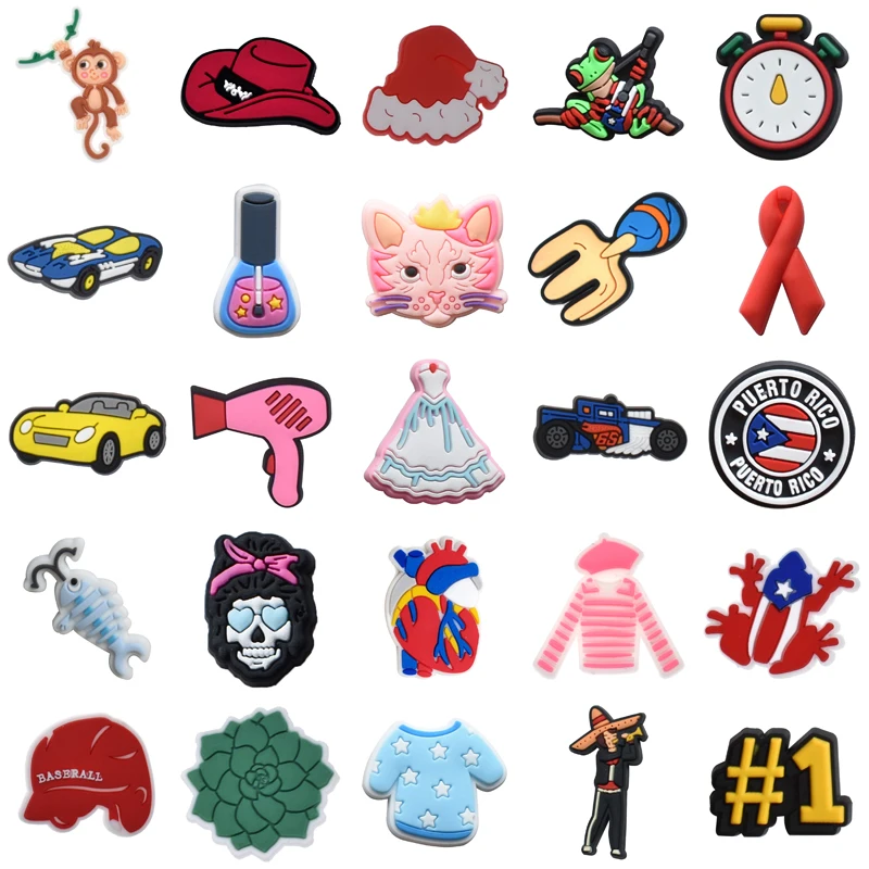 

Para Pins Gifts Shoe Charms Packs Kids Shoes Accessories Men Wholesale Bulk Decorations for Crocs Women Charm Boy Girl Set Jeans