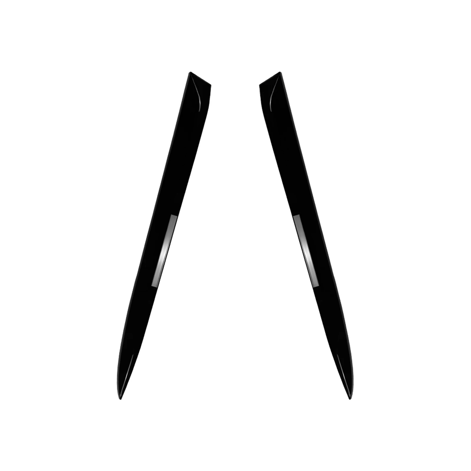 

Боковой спойлер на заднее окно, отделка крыла для BMW X6 F16 2015-2019, вид из углеродного волокна/глянцевый черный хвост, декоративная абажур для лобового стекла