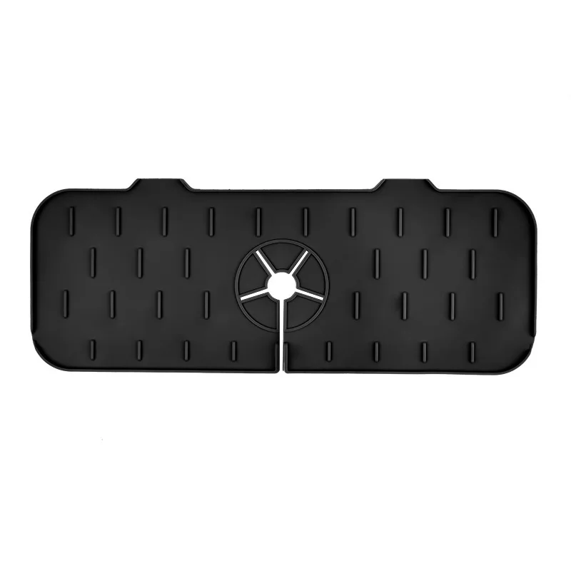 

Впитывающий силиконовый коврик для смесителя, защита от брызг на кухонную раковину, коврики для улавливания воды, защитные приспособления для столешницы