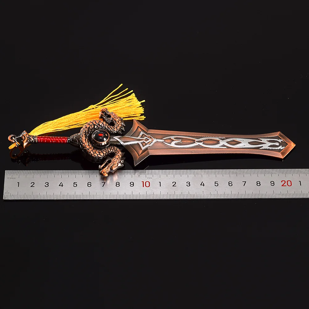 22 см World of Warcraft Ashkandi Greatsword the Brotherhood игровая периферия цельнометаллическая модель
