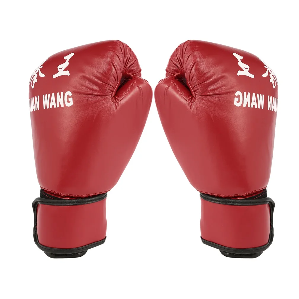 

Red & Black Adult Boxing Gloves Professional Sandbag Liner Gloves Kickboxing Gloves Pugilism Men Women Training Fighting Tool