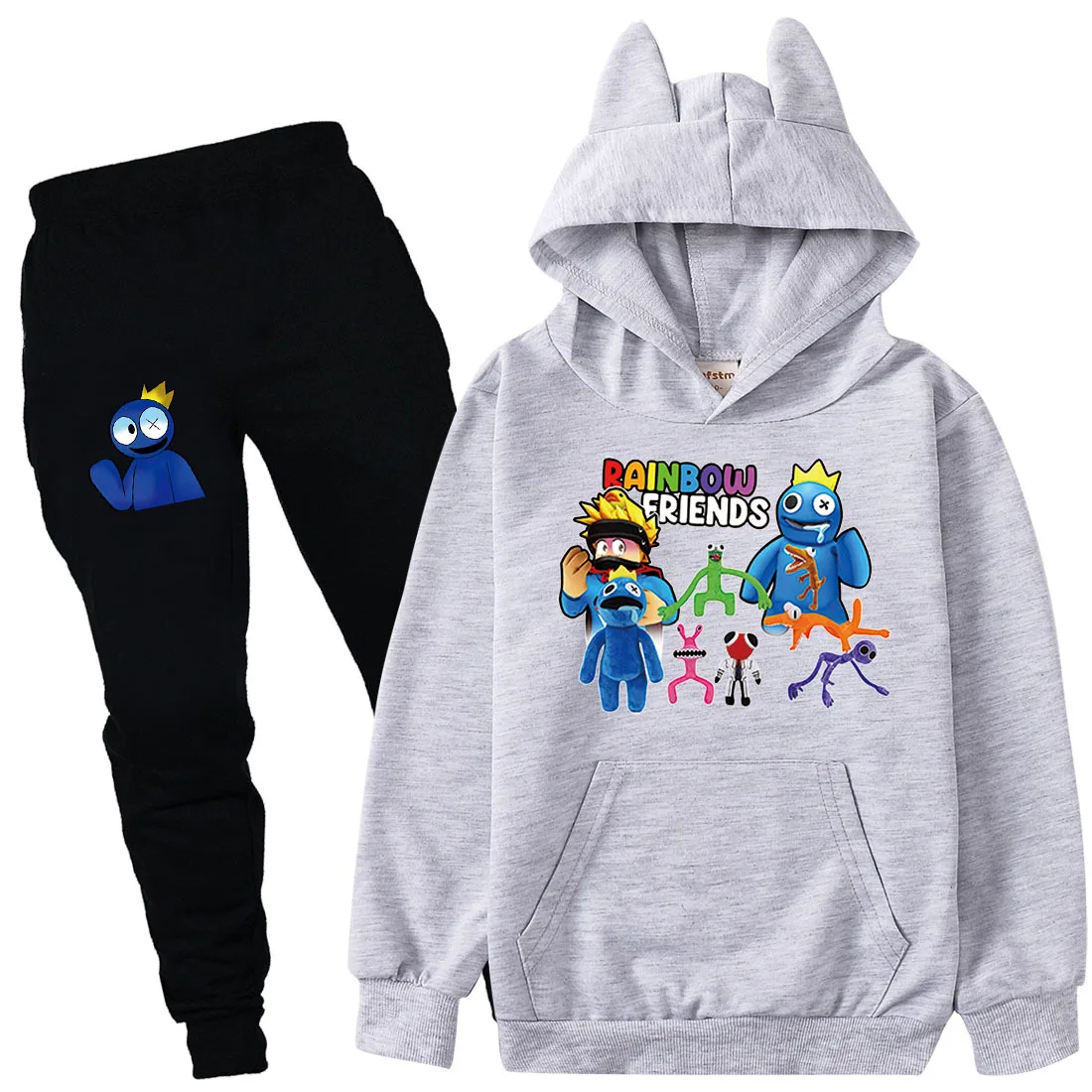 

Детский спортивный костюм для мальчиков и девочек, комплект из двух предметов