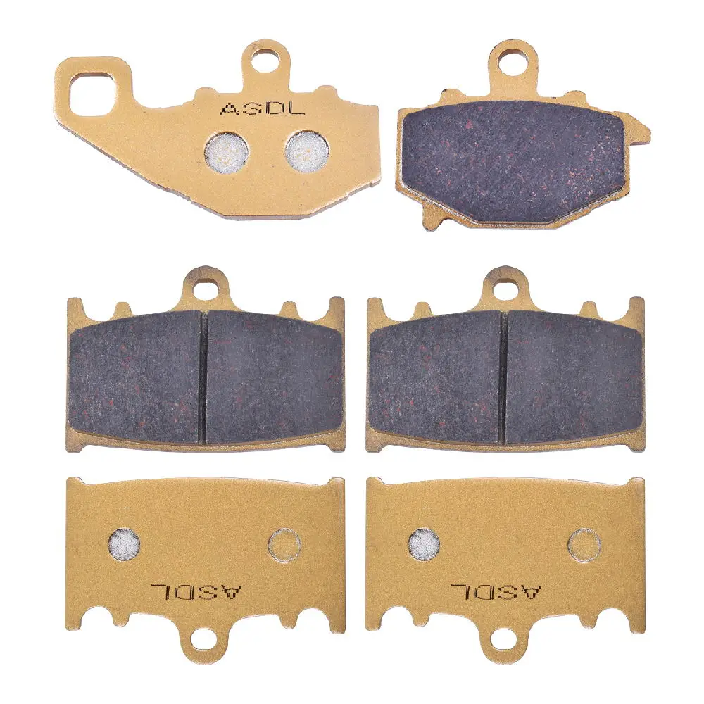 

Motorcycle Front Rear Brake Pads For Kawasaki ZZR600 ZX600 E1-E13 1993-05 ZZR 600 ZX 600 E6F 06-07 ZX-6R ZX6R ZX 6R F1-F3 95-01