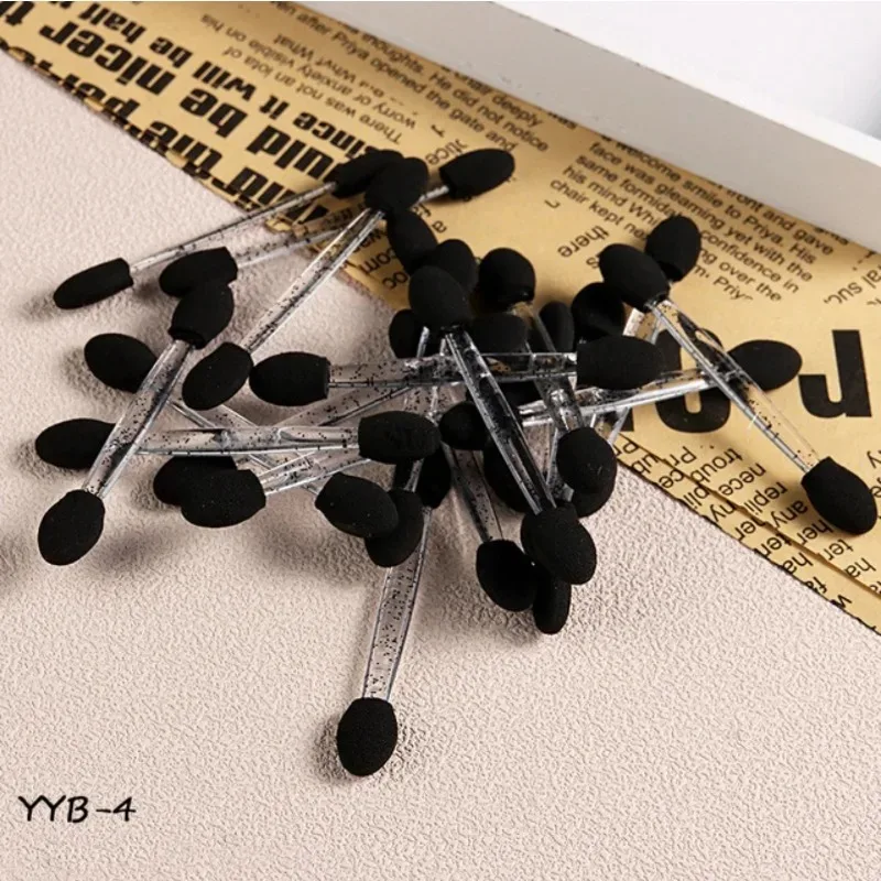 Набор одноразовых кистей для теней 100 шт. одноразовые палочки век двусторонняя