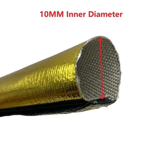 

1 м/2 м металлический тепловой экран тепловой пожарный рукав изолированный провод шланг ткацкий станок защитная трубка внутренний диаметр 10/20/30/40 мм