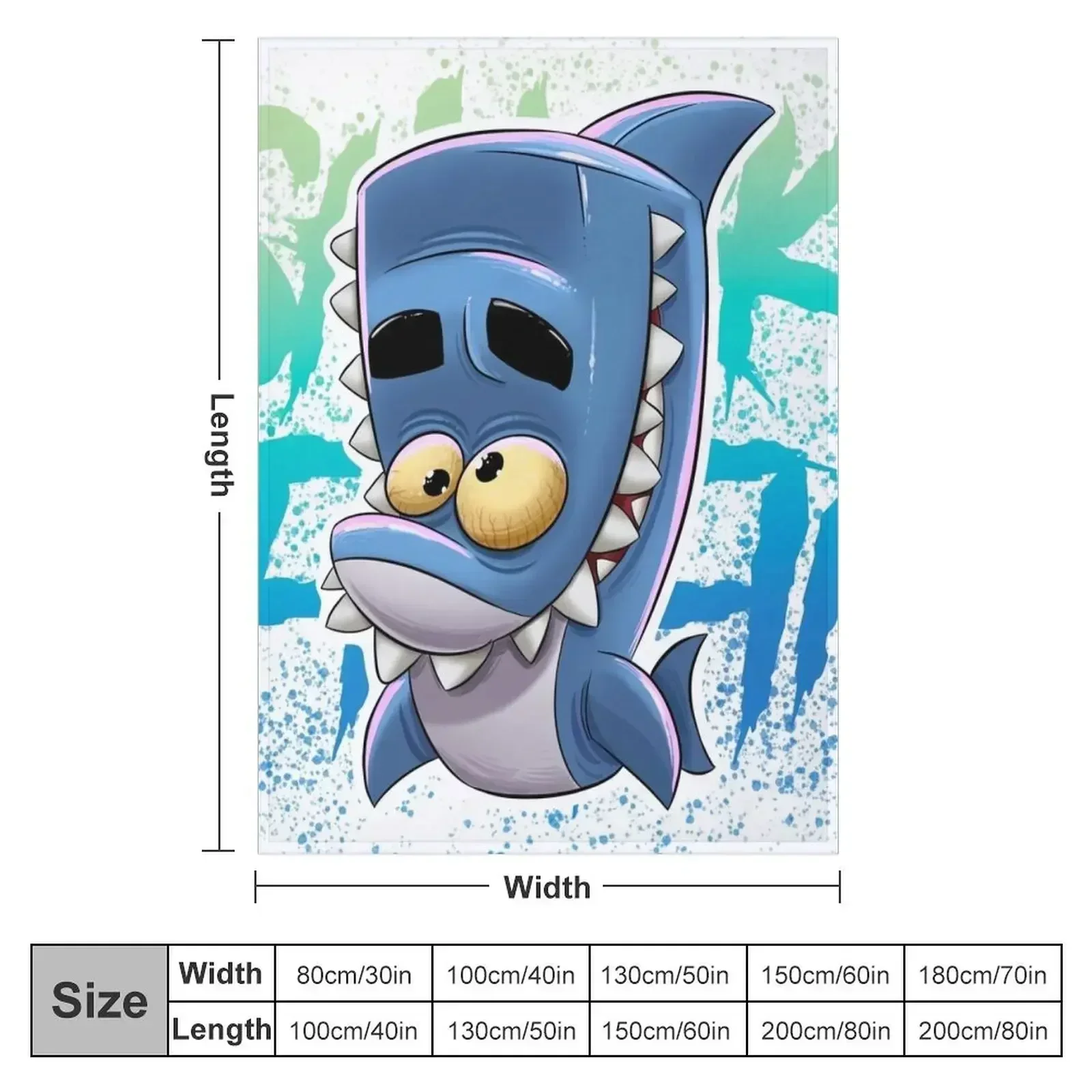 Одеяло с плавником акулы зооба плюшевые свободные рождественские подарки