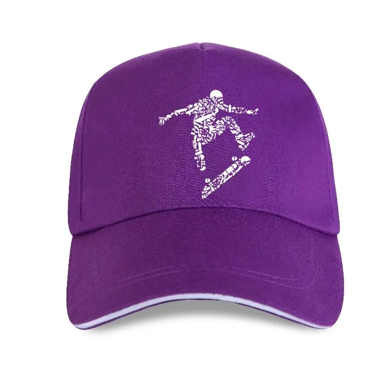 

Skaters-gorra de béisbol con estampado para hombre, camiseta ajustada, 1 unidad