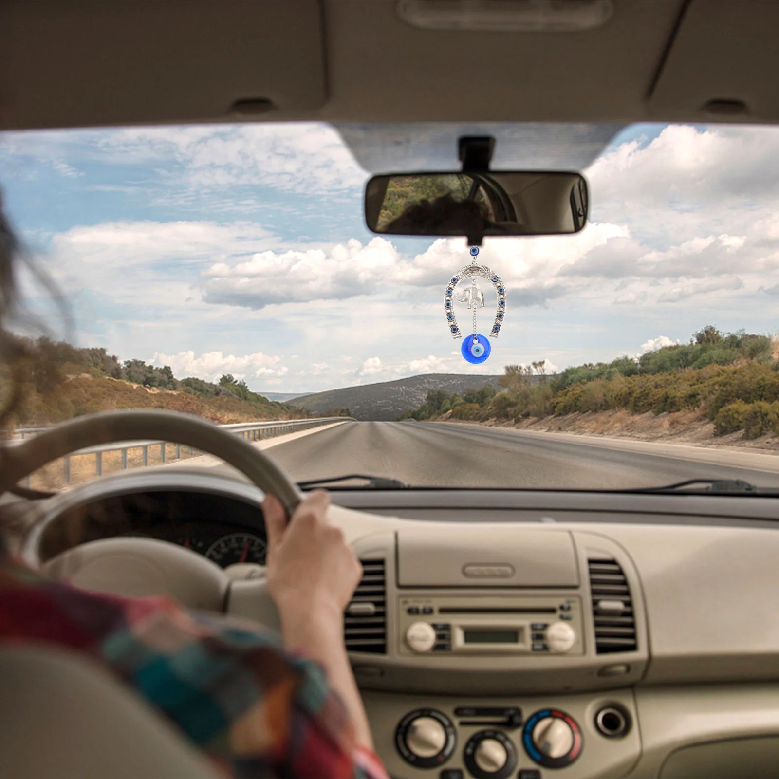 Синий декор украшения для приборной панели очаровательные аксессуары глаз