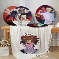 anime devilman crybaby nordic printing stool pad patio home kitchen office seat cushion pads sofa seat 40x40cm chair cushions