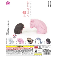 yell genuine gashapon bow animal iii mole pig owl gachapon capsule toy doll gift model anime figures collect ornament