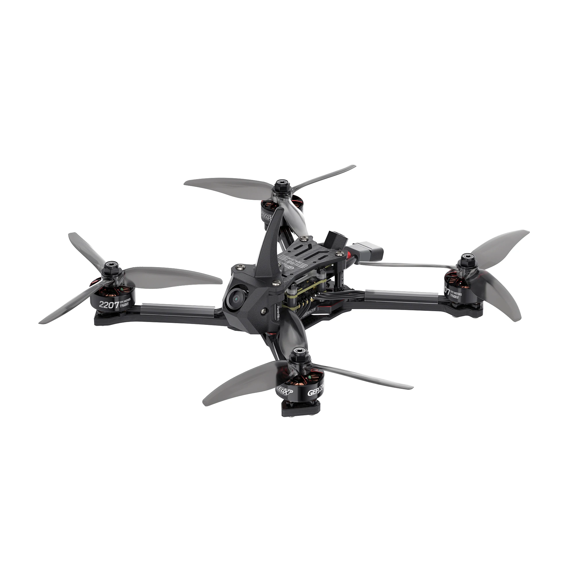 

Гоночный Квадрокоптер GEPRC Racer 5 дюймов FPV, многоцелевой F722 E55A стек 400 МВт Runcam Nano4 SPEEDX2 2207 2050KV / F60PROV 202020kv