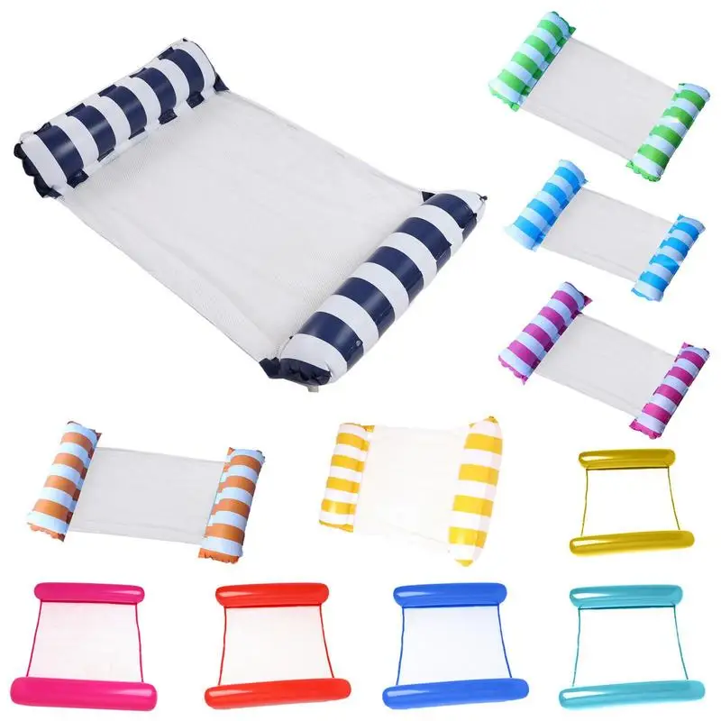 S Pool Toy Inflate Floating Pool Bed Swimming Mattress Float