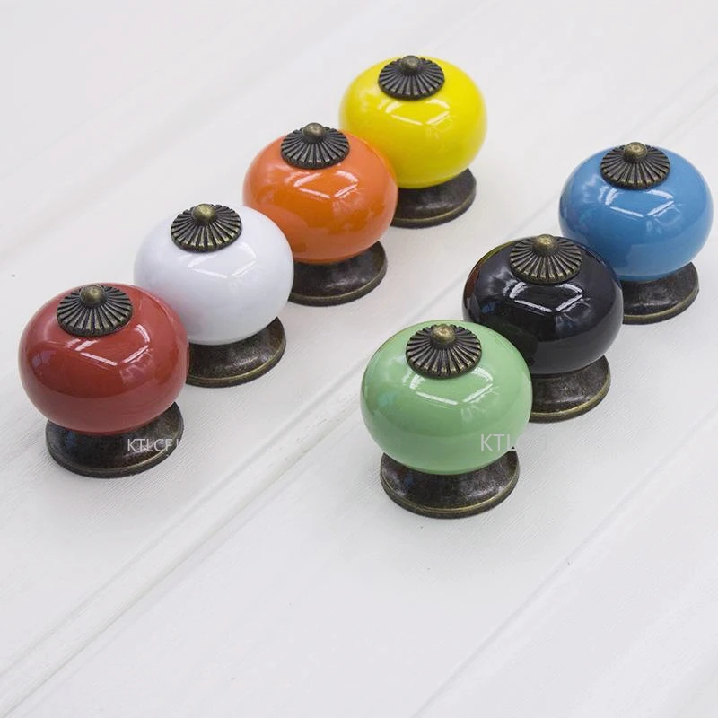 

Kitchen Accessories Handl Furnitur Interest Ceramic Ball Riotous with colour Furniture Cccessories Handl Furniture Hardware