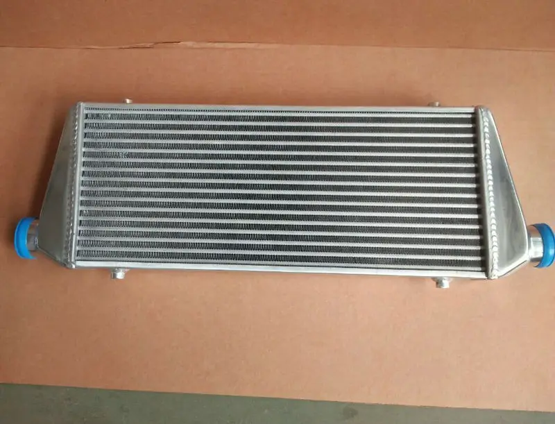 Универсальный передний алюминиевый интеркулер 710*251*69 мм 56 впускной/выпуск с