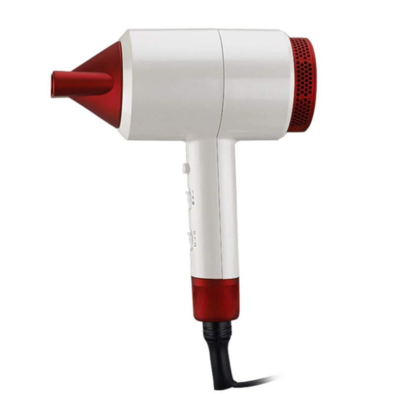 

GTBL Electric Hair Dryer Hammer Shape Hairdryer Negative Ion Air Hot /Cold Strong Wind Within Air Collecting Nozzle