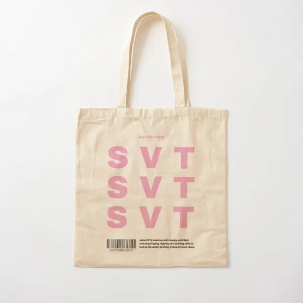 

Seventeen Say The Name Svt Tote Bag Ec Canvas Bag Designer Casual Unisex Shopper Foldable Handbag Shoulder Bag Ladies Grocery