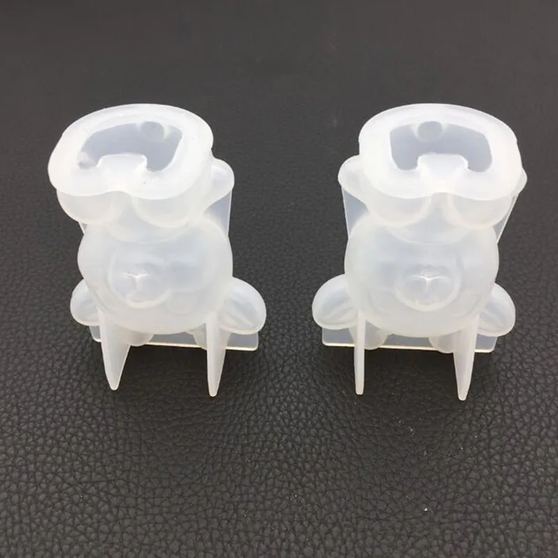 3D Рождественская Силиконовая Форма С Узором Головы Оленя Мягкая Инструменты Для