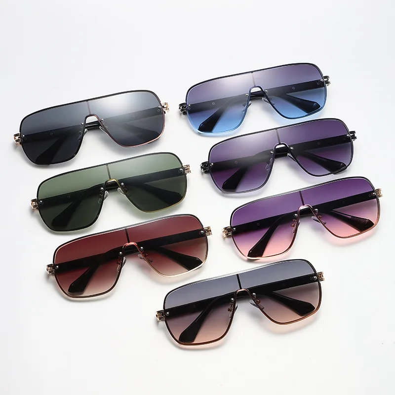 Европейские американские стильные женские солнцезащитные очки квадратной формы