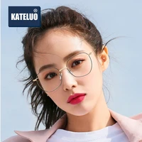kateluo fashion brand computer goggles womens glasses optical spectacles ladies anti fatigue radiation resistant eyeglasses 8801