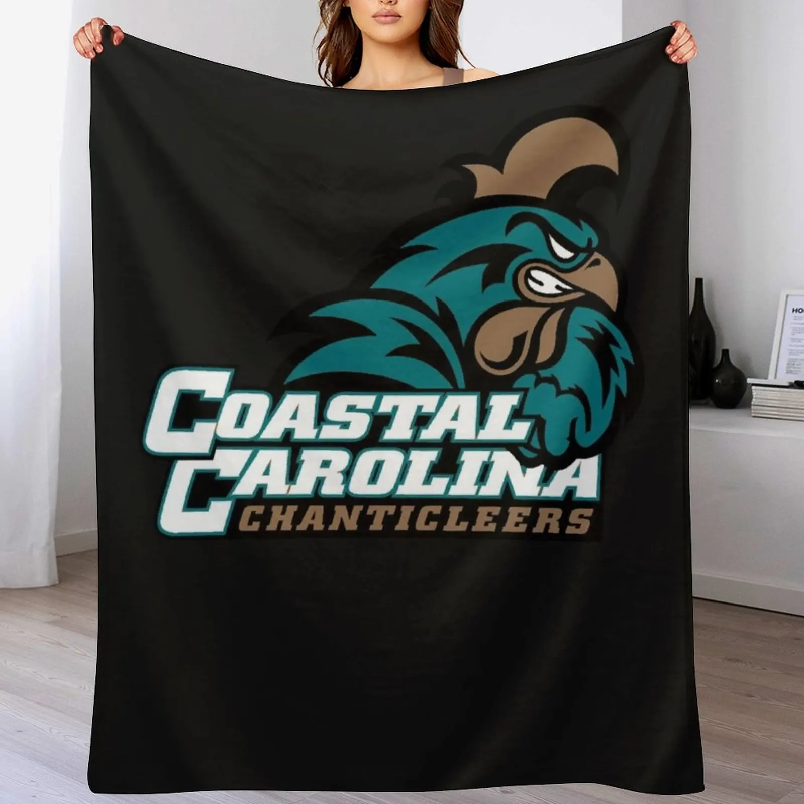 Футболка Coastal Carolina Chanticleers Essential одеяло для дивана теплые свободные одеяла