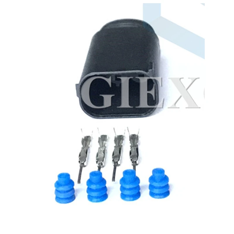 

Розетка, штекер, 4 контакта, стартер 1-967640-1 8E0971934 TPMS для датчика кислорода VW Audi, розетка, розетка, конвертер, разъем