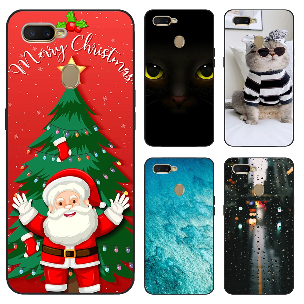 Чехол MavsKes для Oppo A5s AX5s A7 AX7 с принтами на выбор, ТПУ