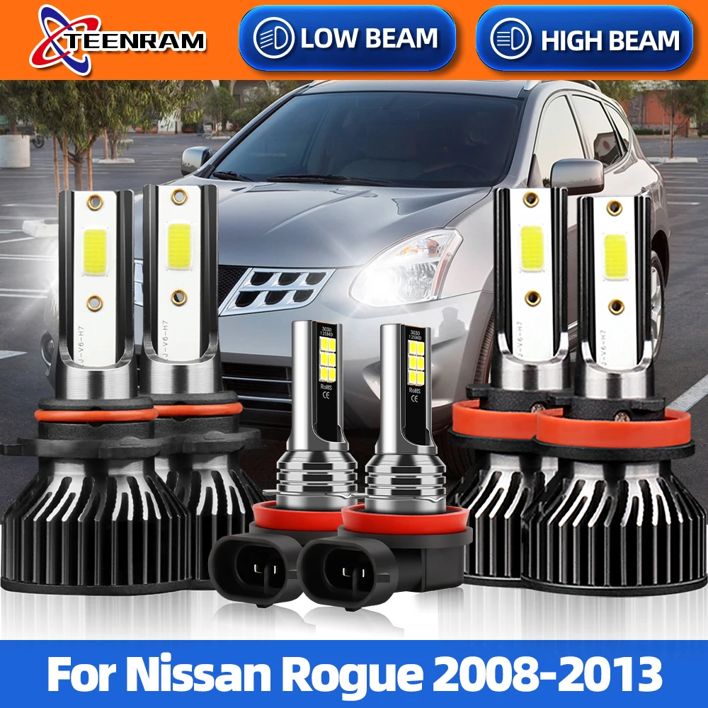 

CSP Chip H11 LED Auto Car Headlight Bulbs LED HB3 9005 12000LM LED Headlamps Fog Light 12V 24V For Nissan Rogue 2008-2013