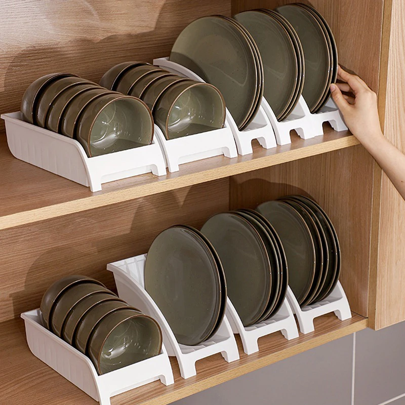 

Dish Drying Rack Plate Holders Organizer Upright Draining Dish Racks Organizer Plate Storage Holders for Kitchen Storage