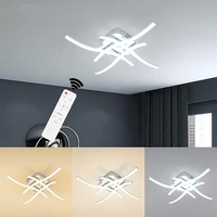 remote control led ceiling light aluminum linear light for living room bedroom indoor decor light corridor balcony dining room