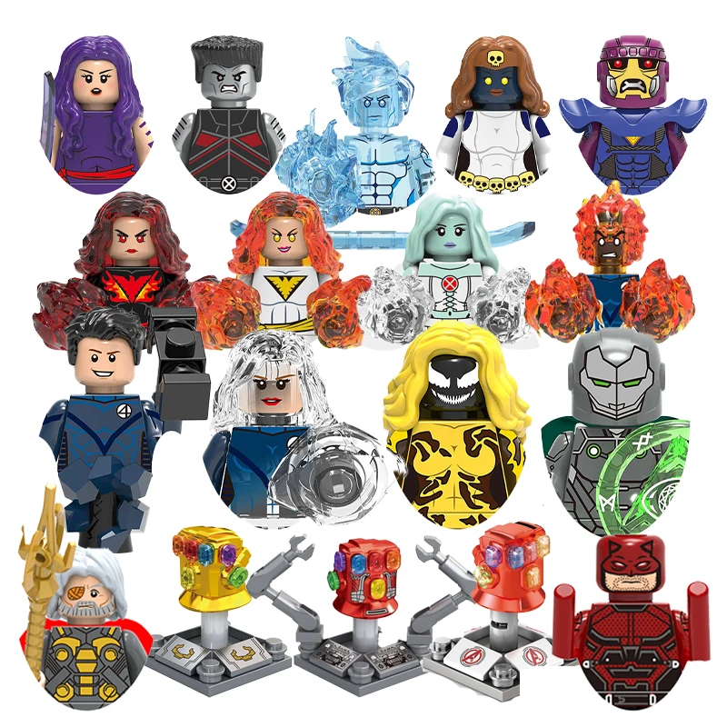 Детский конструктор Ледяной Человек Дэдпул