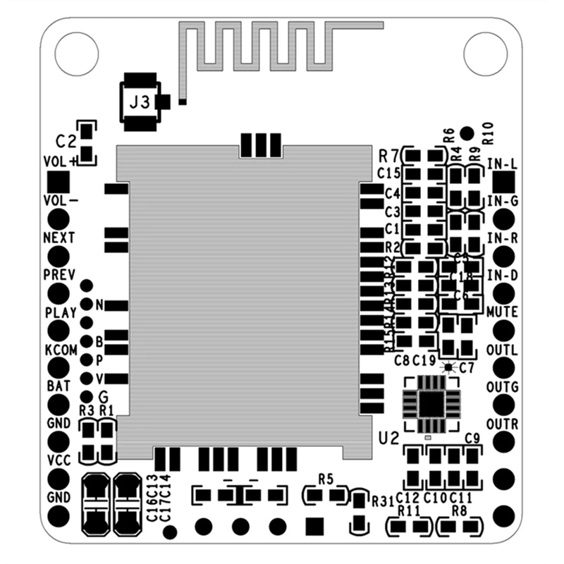 Модуль Bluetooth 5 В/12 В постоянного тока APTX/ATPXHD