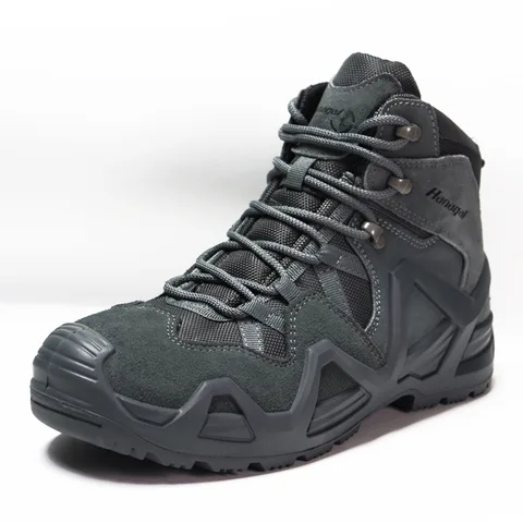 Мужские армейские ботинки, водонепроницаемая тактическая Уличная обувь, амортизирующие дышащие Походные сапоги, износостойкие защитные сапоги
