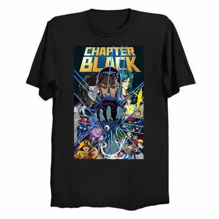 Черная футболка Infinity Yu Hakusho Dark Tournament x Gauntlet