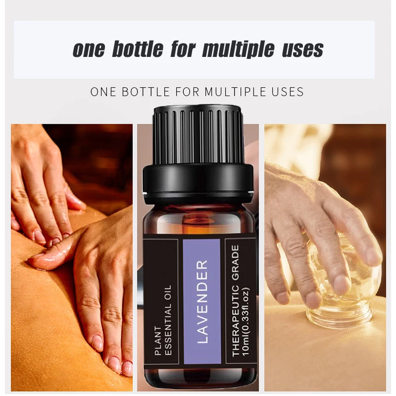 

10ml Lavender Essential Oil Pure Natural Essential Oils for Help Sleeping Relaxing Diffuser Aroma Oil