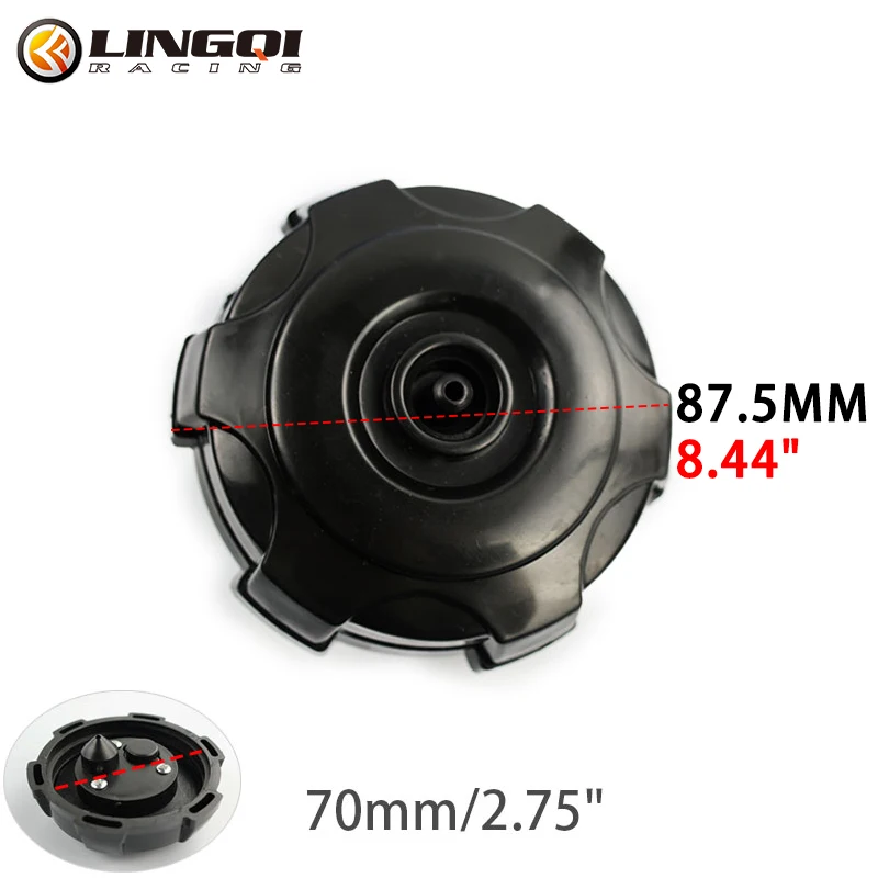 

LINGQI RACING мотоциклетная пластиковая крышка газового топливного бака для грязевого велосипеда ATV 49CC 70CC 90CC 110CC Мотокросс Внедорожник